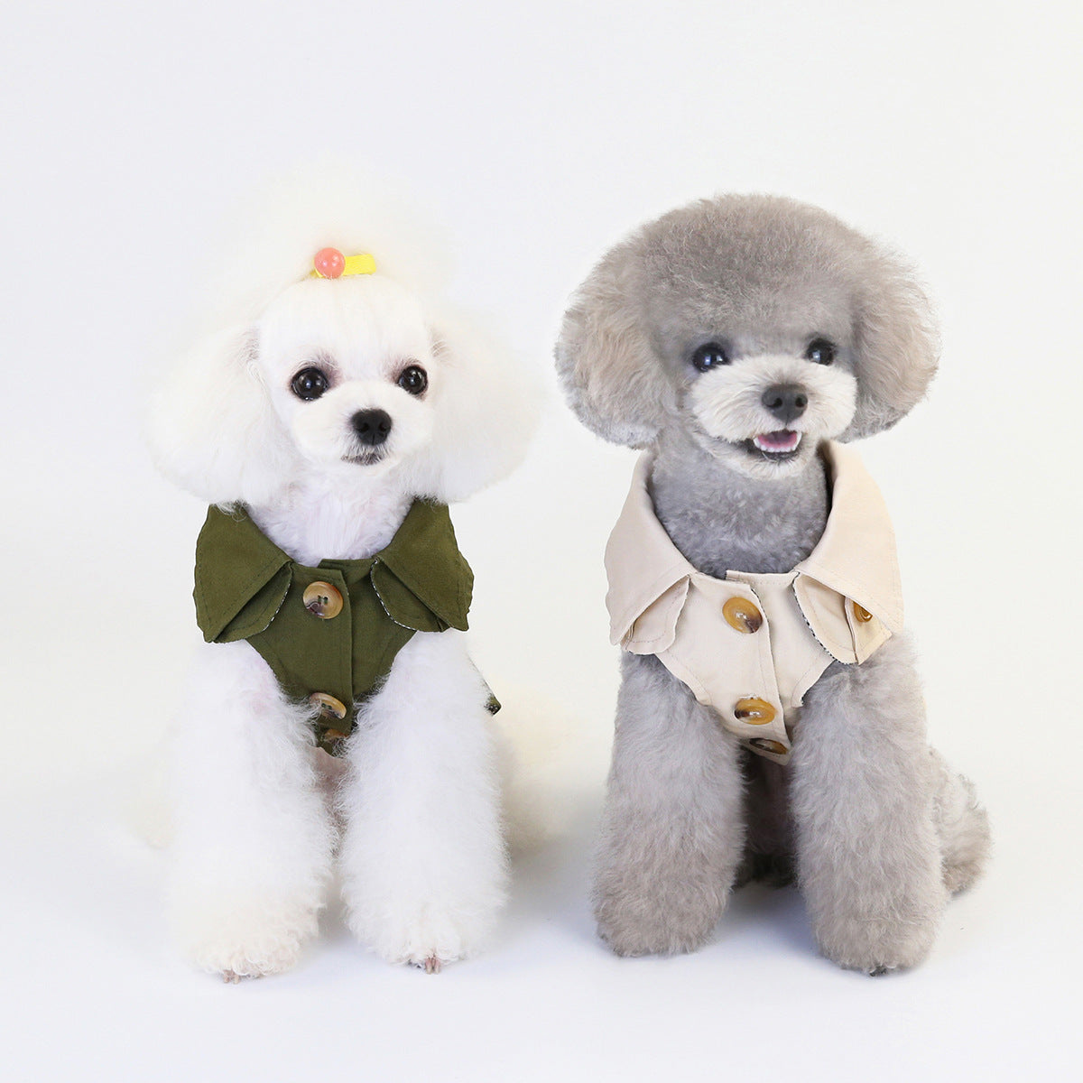 Three-color Windbreaker, Fashionable And Trendy Dog Clothes, Suitable For Autumn And Winter, For Small Dogs Such As Teddy And Bear Dropshipman