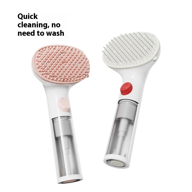 3 In 1 Pet Steam Brush Pet Cleaning Adjustable Comb Wash-free Comb Hair Removal Grooming Supplies Pets Accessories Dropshipman