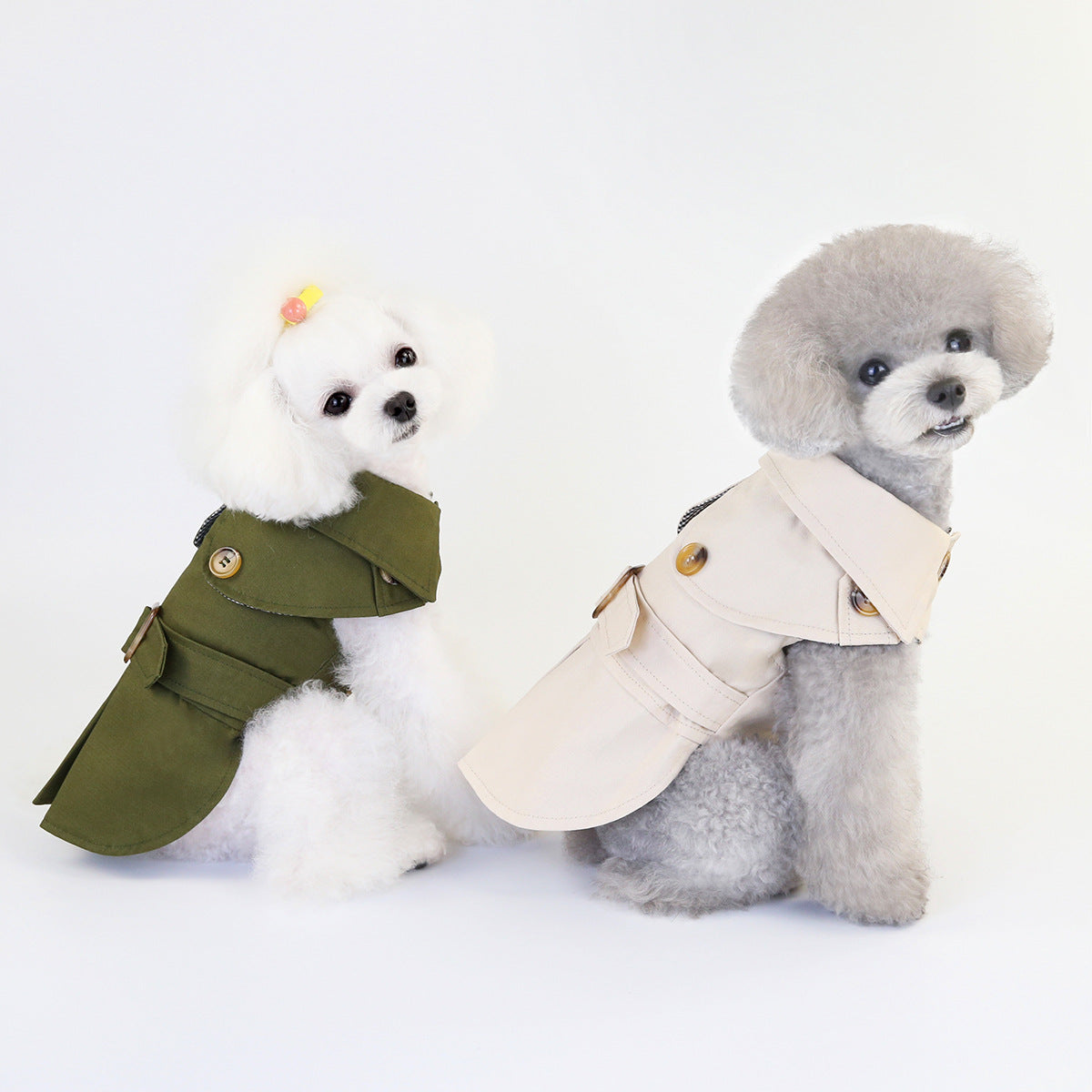 Three-color Windbreaker, Fashionable And Trendy Dog Clothes, Suitable For Autumn And Winter, For Small Dogs Such As Teddy And Bear Dropshipman