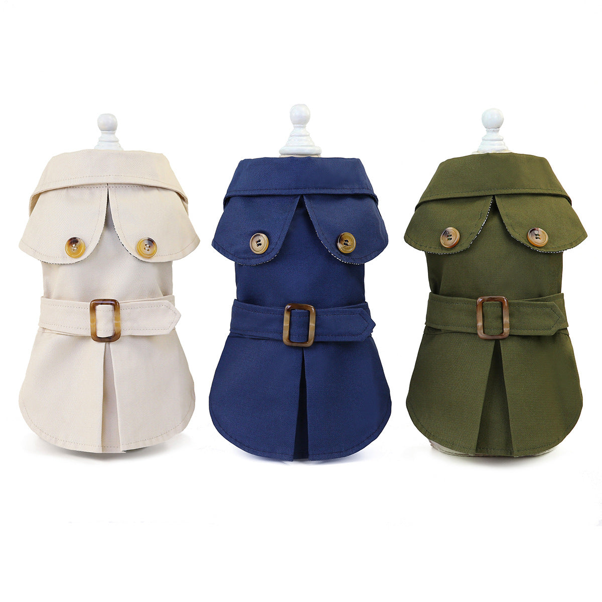 Three-color Windbreaker, Fashionable And Trendy Dog Clothes, Suitable For Autumn And Winter, For Small Dogs Such As Teddy And Bear Dropshipman