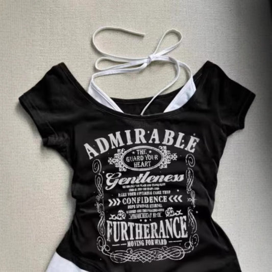 Women's Fashion New Harajuku Punk Top