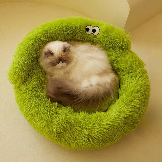 Pet Cat Nest For Winter, Warm Teddy Dog Nest Mat, Suitable For All Seasons, Small Dog Supplies, Cat Bed That Is Easy To Clean